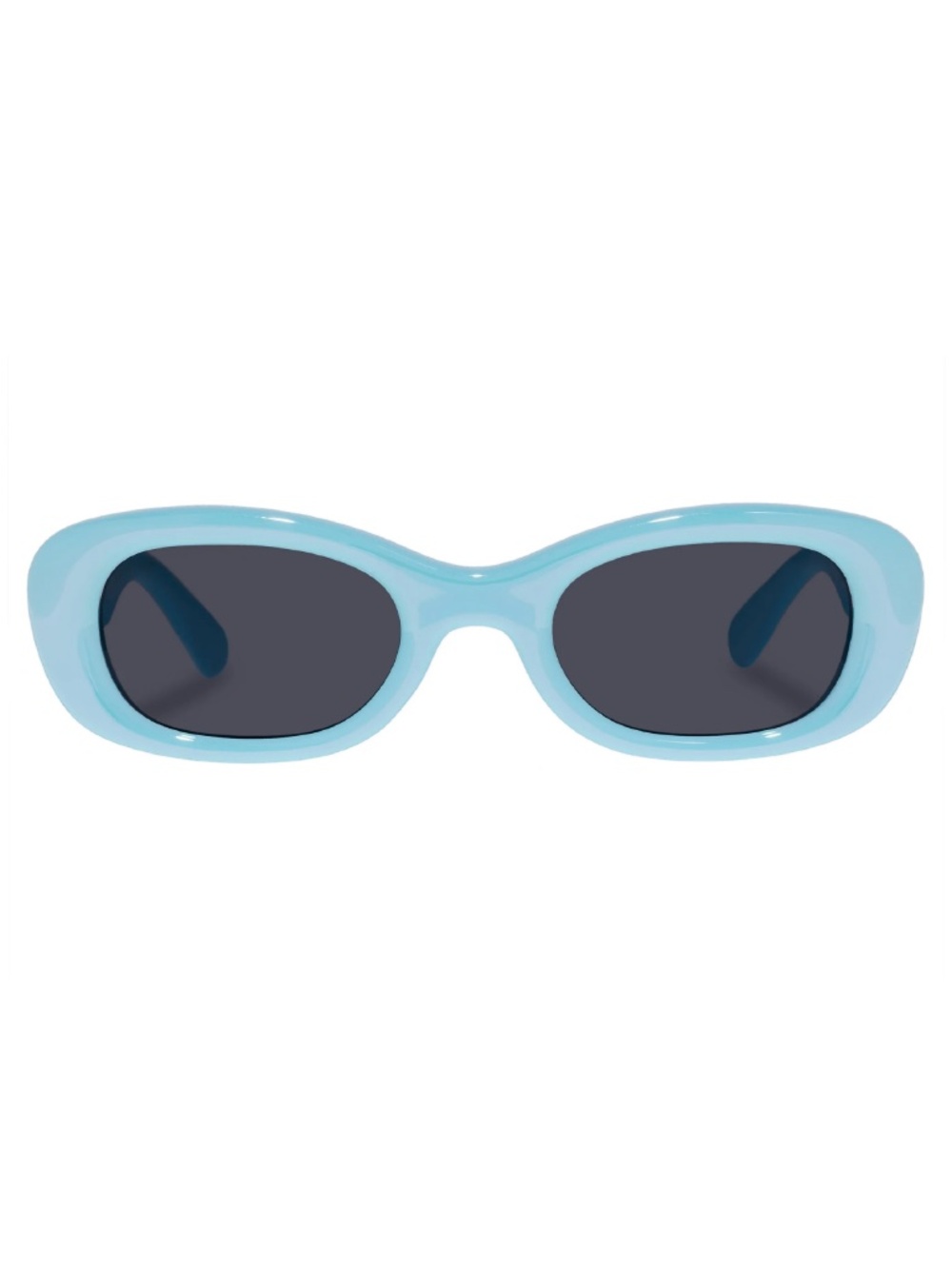 Iridescent Glacier Blue Sunglasses